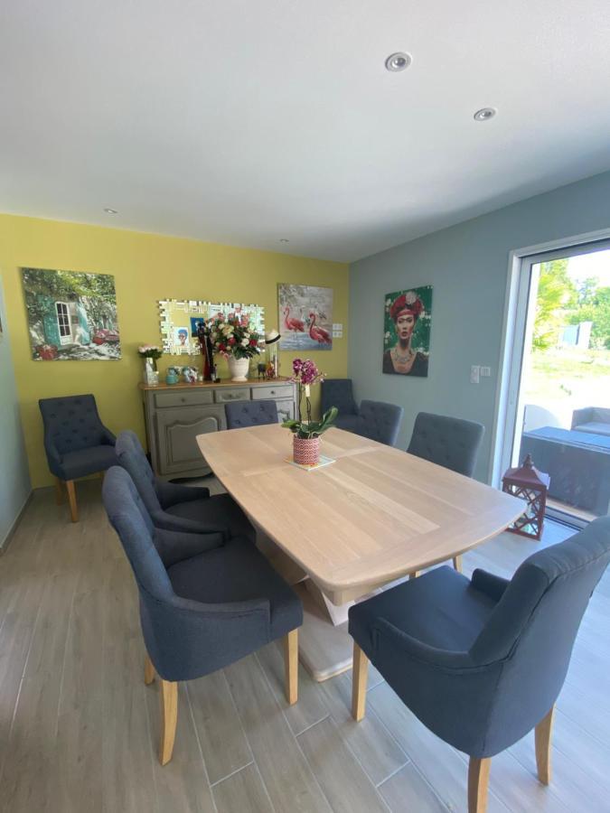 Maison De Vacances Contemporaine, Plein Perigord Pourpre Sainte-Foy-de-Longas Buitenkant foto