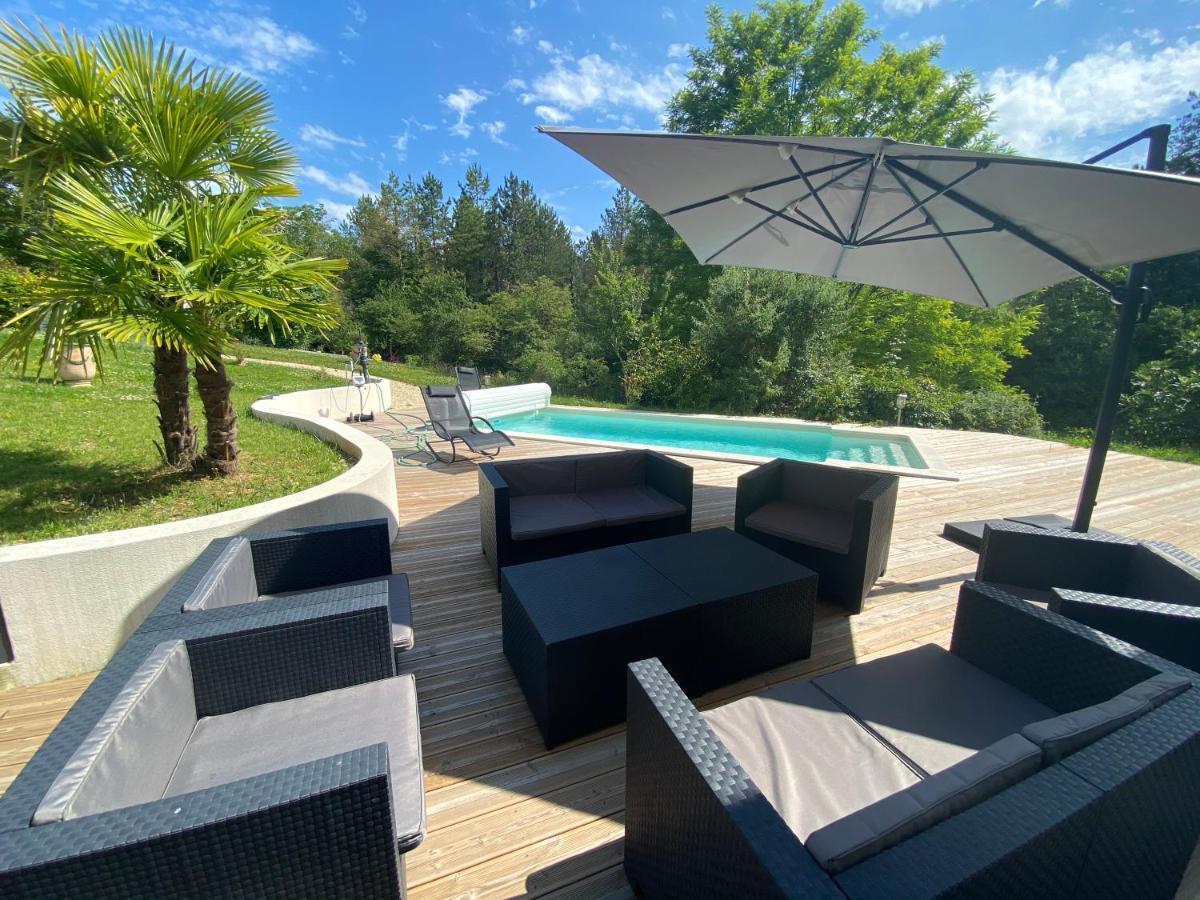 Maison De Vacances Contemporaine, Plein Perigord Pourpre Sainte-Foy-de-Longas Buitenkant foto