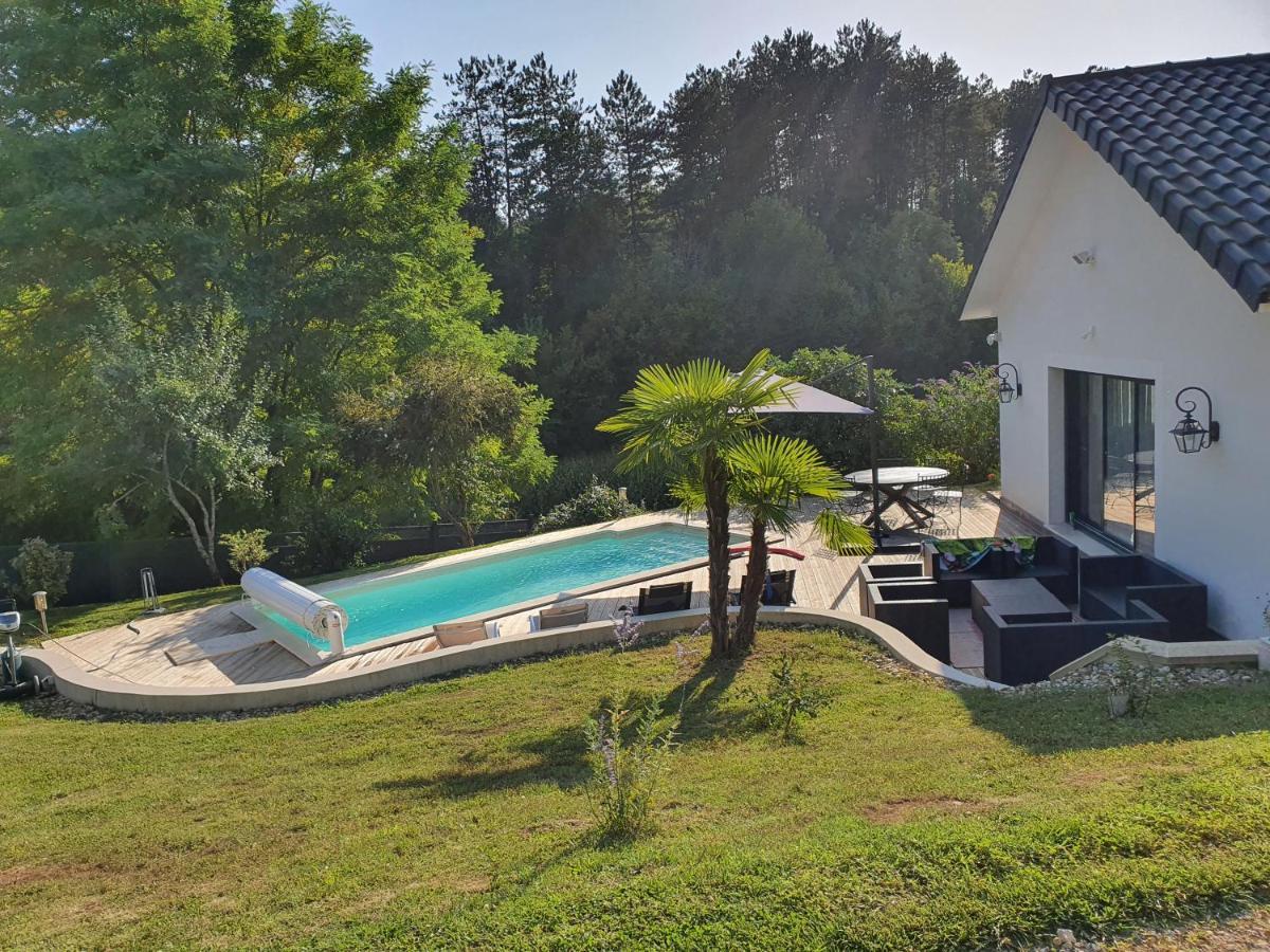 Maison De Vacances Contemporaine, Plein Perigord Pourpre Sainte-Foy-de-Longas Buitenkant foto